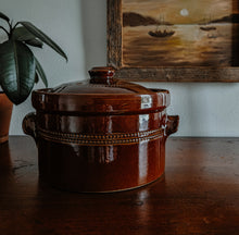 Load image into Gallery viewer, English Stoneware Lidded Crock