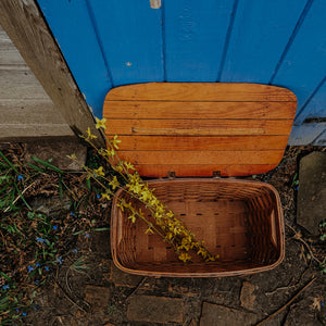 Splint Wood Picnic Basket