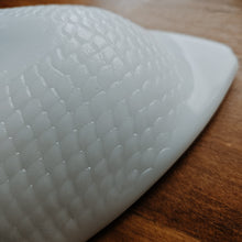 Load image into Gallery viewer, Milk Glass Fish Platter