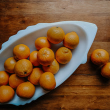 Load image into Gallery viewer, Milk Glass Fish Platter