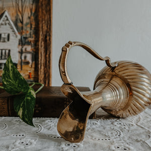 Solid Brass Pitcher